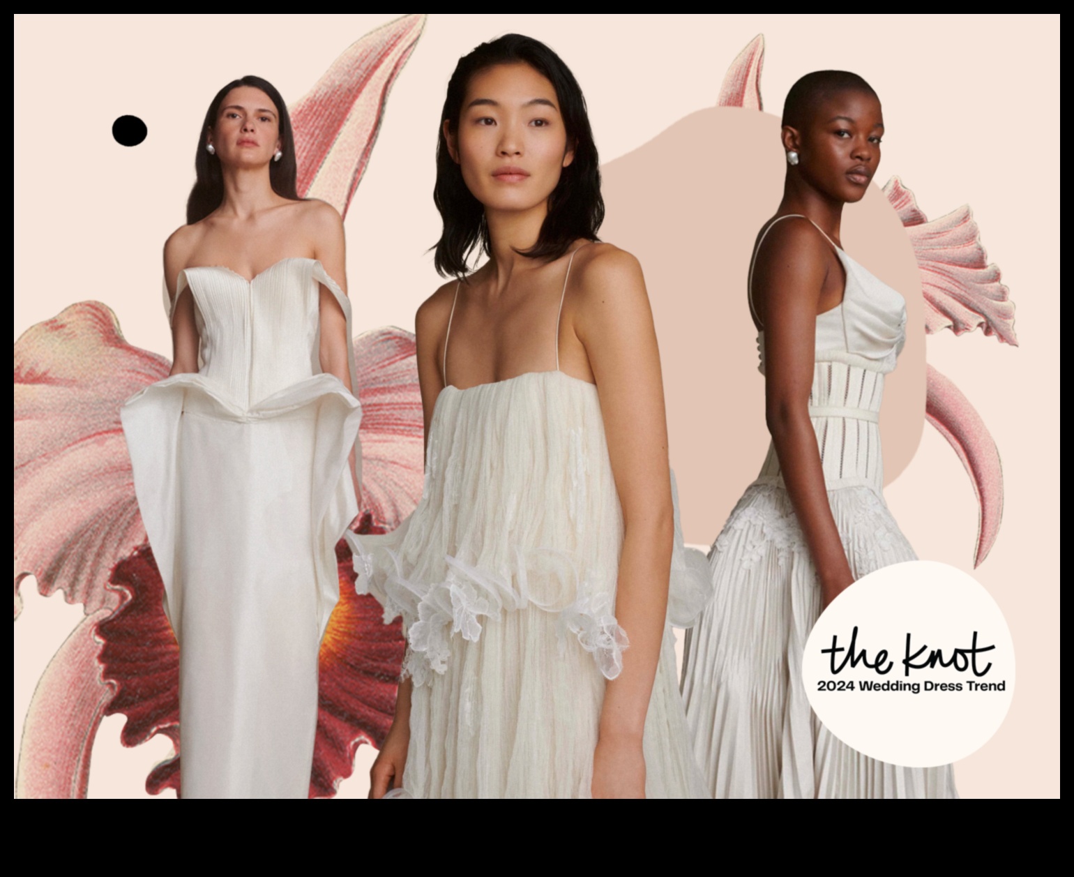 عبارات فستان الزفاف الحديث ذو الذوق المستقبلي للعروس الجريئة والمبدعة 2 الذوق المستقبلي: بيانات فستان الزفاف الحديث