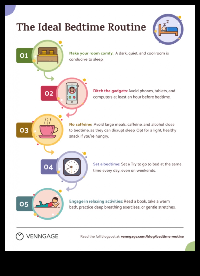 نعيم وقت النوم: إنشاء روتين مسائي هادئ