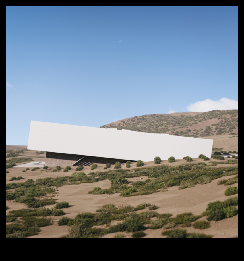 عجائب الصحراء: صفاء المناظر الطبيعية القاحلة