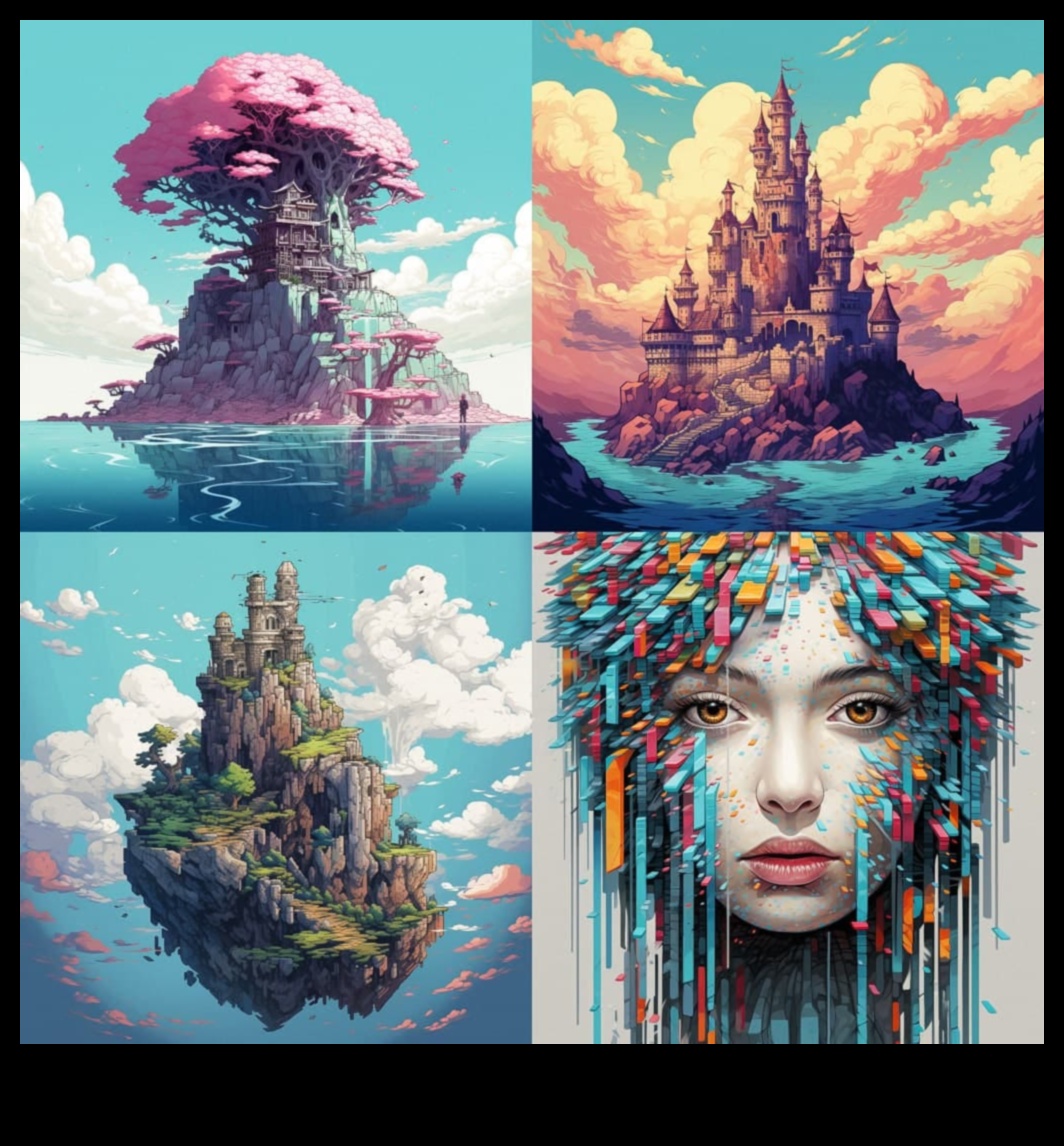 فن البكسل: إتقان حرفة الاستكشاف الإبداعي للذكاء الاصطناعي